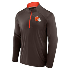 Cleveland Browns Fanatics Defender Long Sleeve Quarter-Zip Jacket