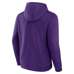 Minnesota Vikings Fanatics Geometric Chrome Pullover Hoodie