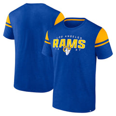 Los Angeles Rams Fanatics Old School Play Slub T-Shirt