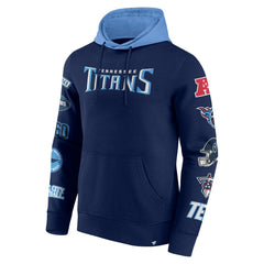 Tennessee Titans Fanatics Patched Out Pullover Hoodie