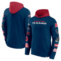 Houston Texans Fanatics Patched Out Pullover Hoodie