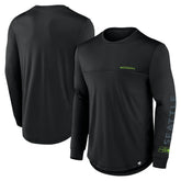 Seattle Seahawks Fanatics Blackout Long Sleeve T-Shirt