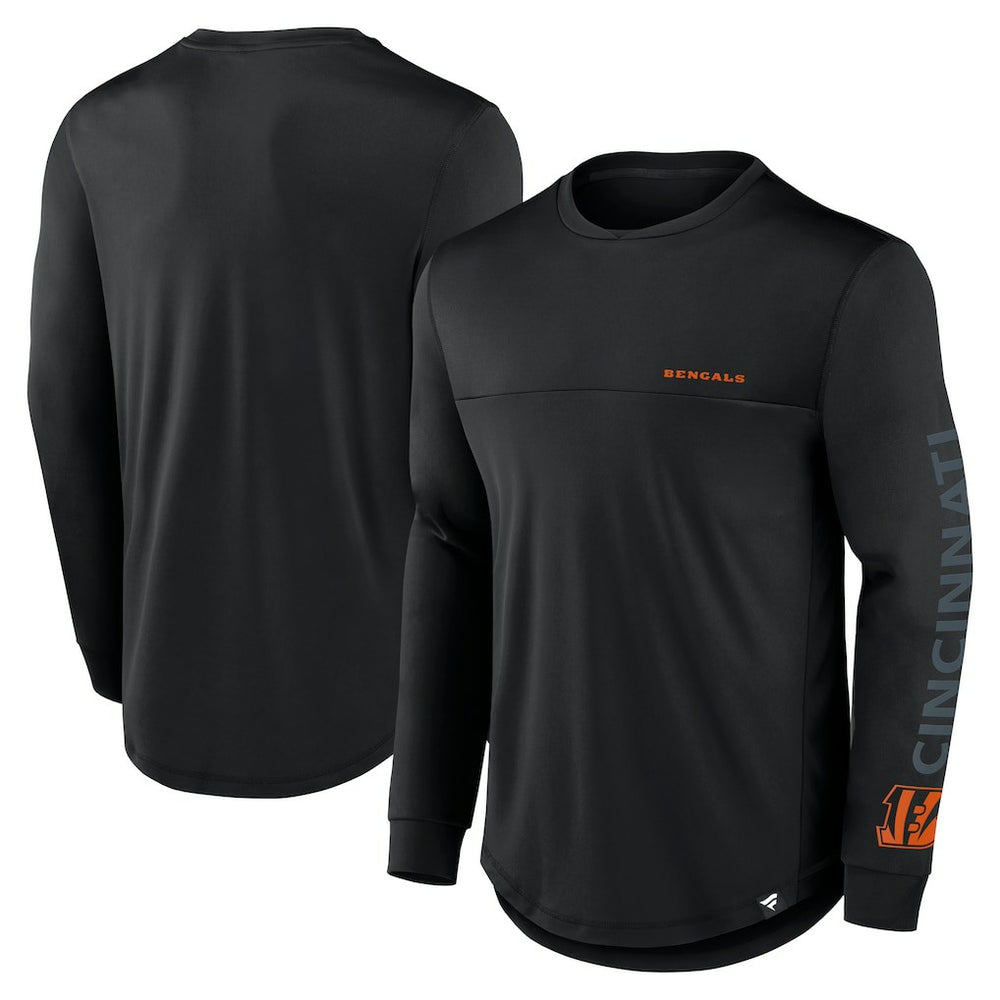 Cincinnati Bengals Fanatics Blackout Long Sleeve T-Shirt