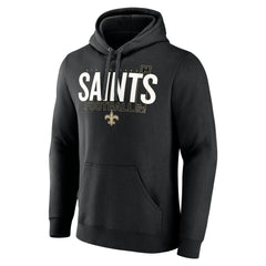 New Orleans Saints Fanatics Pylon Outline Pullover Hoodie