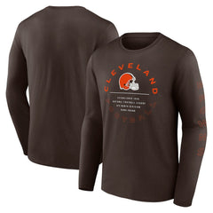 Cleveland Browns Fanatics Stat Sheet Long Sleeve T-Shirt