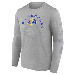 Los Angeles Rams Fanatics Stat Sheet Long Sleeve T-Shirt