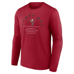 Tampa Bay Buccaneers Fanatics Stat Sheet Long Sleeve T-Shirt