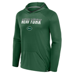 New York Jets Fanatics Transitional Defender Hoodie Long Sleeve T-Shirt