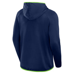 Seattle Seahawks Fanatics Transitional Defender Hoodie Long Sleeve T-Shirt