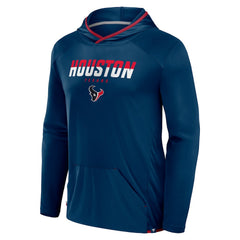 Houston Texans Fanatics Transitional Defender Hoodie Long Sleeve T-Shirt