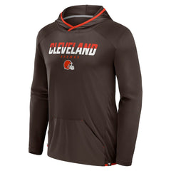 Cleveland Browns Fanatics Transitional Defender Hoodie Long Sleeve T-Shirt