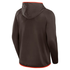 Cleveland Browns Fanatics Transitional Defender Hoodie Long Sleeve T-Shirt