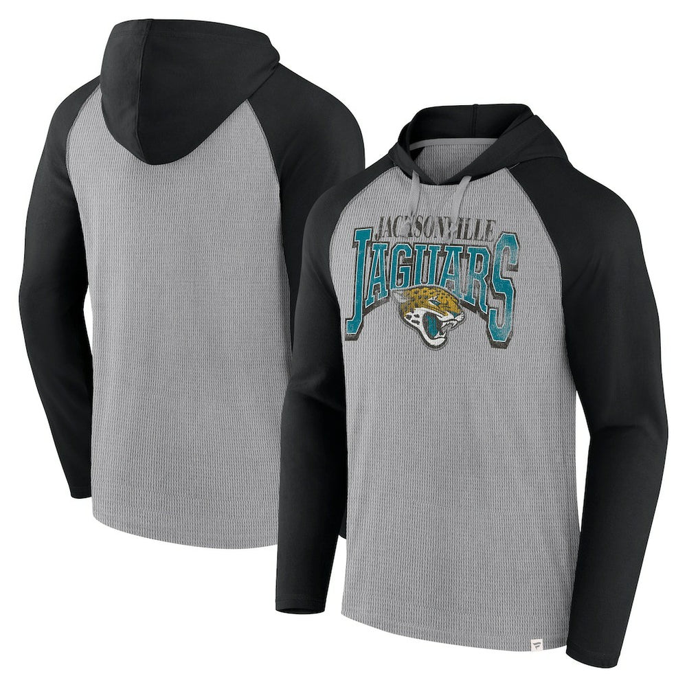 Jacksonville Jaguars Fanatics Under Center Long Sleeve Hoodie T-Shirt