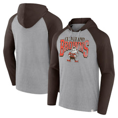 Cleveland Browns Fanatics Under Center Long Sleeve Hoodie T-Shirt