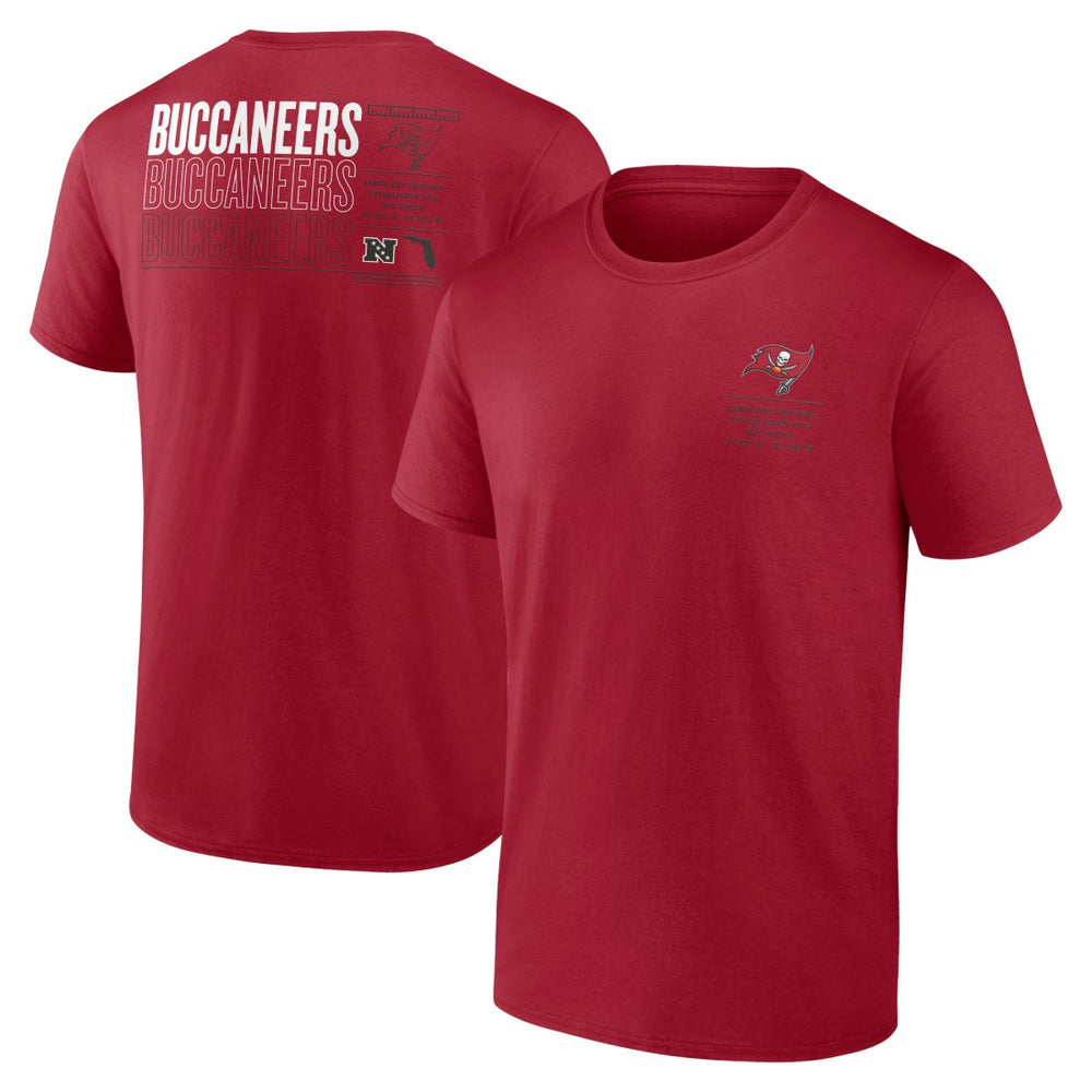 Tampa Bay Buccaneers Fanatics Repeat Stats T-Shirt