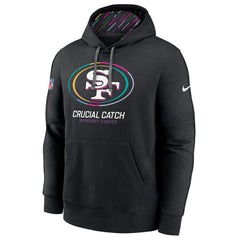 San Francisco 49ers Nike 2024 NFL Crucial Catch Big & Tall Club Pullover Hoodie