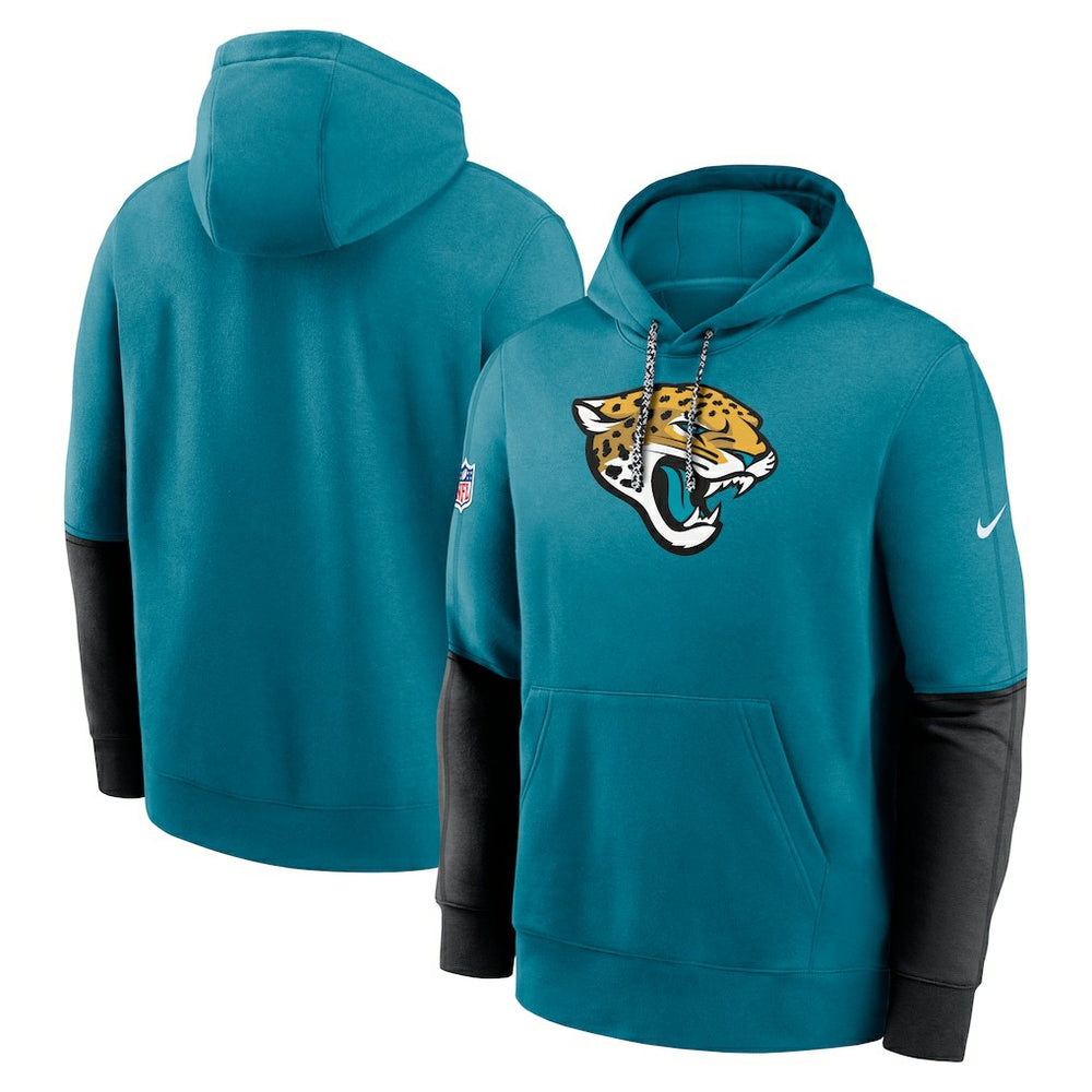 Jacksonville Jaguars Nike 2024 Sideline Club Pullover Hoodie