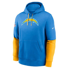 Los Angeles Chargers Nike 2024 Sideline Club Pullover Hoodie