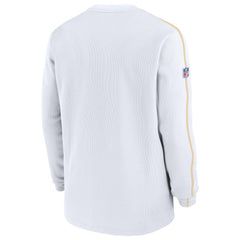 Kansas City Chiefs Nike 2024 Sideline Coaches Long Sleeve Top