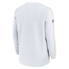 Kansas City Chiefs Nike 2024 Sideline Coaches Long Sleeve Top
