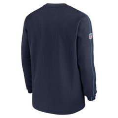 Tennessee Titans Nike 2024 Sideline Coaches Long Sleeve Top