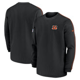 Cincinnati Bengals Nike 2024 Sideline Coaches Long Sleeve Top