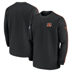 Cincinnati Bengals Nike 2024 Sideline Coaches Long Sleeve Top