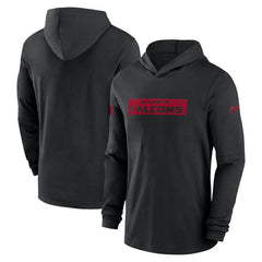 Atlanta Falcons Nike 2024/25 Sideline Performance Long Sleeve Hoodie T-Shirt