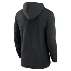 Jacksonville Jaguars Nike 2024/25 Sideline Performance Long Sleeve Hoodie T-Shirt