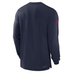 New England Patriots Nike Sideline Player Performance Long Sleeve T-Shirt