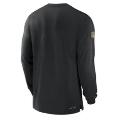 New Orleans Saints Nike Sideline Player Performance Long Sleeve T-Shirt