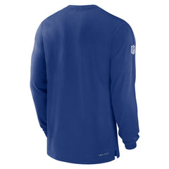 New York Giants Nike Sideline Player Performance Long Sleeve T-Shirt