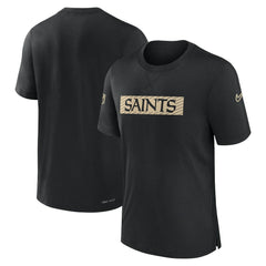 New Orleans Saints Nike Sideline Player Performance T-Shirt