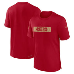 San Francisco 49ers Nike Sideline Player Performance T-Shirt