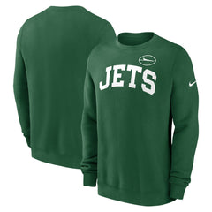New York Jets Nike Club Pullover Sweatshirt