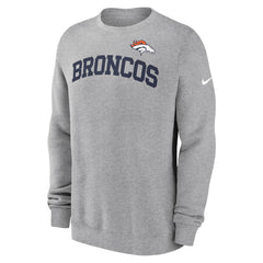 Denver Broncos Nike Club Pullover Sweatshirt