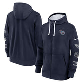 Tennessee Titans Nike Primetime Club Full-Zip Hoodie