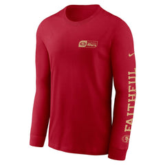 San Francisco 49ers Nike All Out Long Sleeve T-Shirt