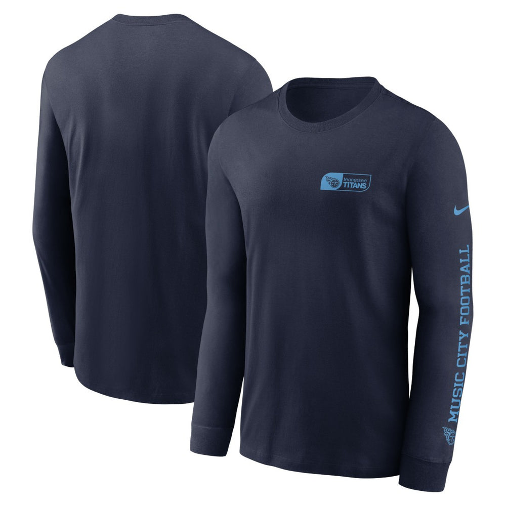 Tennessee Titans Nike All Out Long Sleeve T-Shirt
