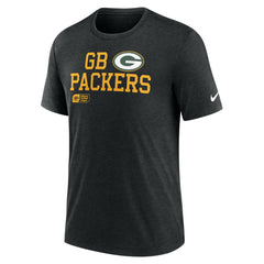 Green Bay Packers Nike Overlap Lockup Tri-Blend T-Shirt