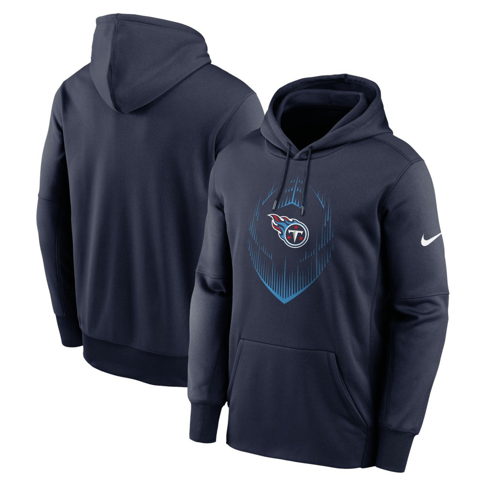 Tennessee Titans Nike Icon Performance Pullover Hoodie