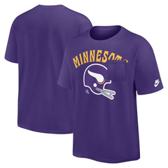 Minnesota Vikings Nike Rewind Heavy Max90 Pocket T-Shirt