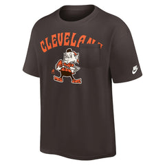 Cleveland Browns Nike Rewind Heavy Max90 Pocket T-Shirt