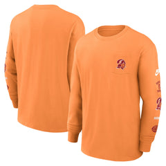 Tampa Bay Buccaneers Nike Rewind Heavy Max90 Pocket Long Sleeve T-Shirt