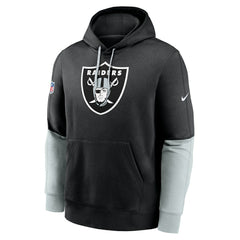 Las Vegas Raiders Nike 2024 Sideline Club Pullover Hoodie