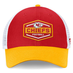 Kansas City Chiefs Fanatics Bench Trucker Adjustable Hat
