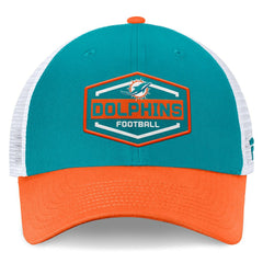 Miami Dolphins Fanatics Bench Trucker Adjustable Hat