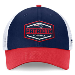New England Patriots Fanatics Bench Trucker Adjustable Hat