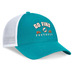 Miami Dolphins Fanatics Timeout Trucker Adjustable Hat