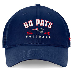 New England Patriots Fanatics Timeout Trucker Adjustable Hat